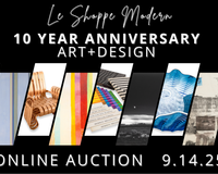 Le Shoppe Modern 10 Year Anniversary Art+Design Auction | September 14th, 2025