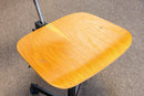 Rabami Stole Danish Wood and Metal Swivel Task Desk Chair