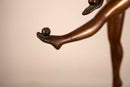 Claire Jeanne Roberte Colinet The Juggler Pen Holder Art Deco Bronze Nude Sculpt