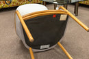 Set of 6 Ward Bennett for Brickel Associates 1980s Wood & Leather Dining Chairs