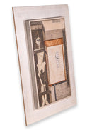 Sam Gamburd Signed Surrealist Modern Oil Painting Study on Board Framed 1960s