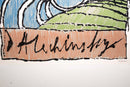 Pierre Alechinsky Astres et Desastres London Arts Group Lithographic Poster