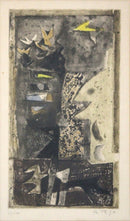 Jose Oretega Chardons III Signed Modern Etching