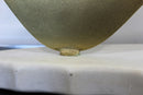 James Nani Slipper 97 Gold Abstract Marble Base Sculpture