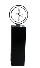 Phyllis Mark Kinetic Modern Steel Metal Floor Sculpture with Pedestal Signed