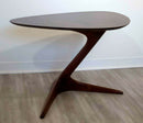 Vladimir Kagan Signed Cantilever Unicorn End Table