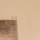 Francisco Goya Miren que grabes from Los Caprichos 1868 Etching Framed