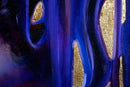 Christopher Adam Williams Lift Every Voice Diptych Oil on Canvas w/ Cu Au Leaf
