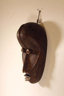 Pair of African Painted Wood Tribal Mask