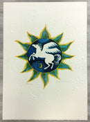 Mid Century Modern Unframed Title Page Judith Bledsoe Hand Signed Lithograph