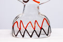 Ermanno Nason Italian Murano Cubist Modern Face Glass Sculpture Signed 1970's