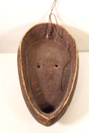Pair of African Painted Wood Tribal Mask