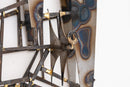 Marc Weinstein Creates Plutonic Brutalist Torch Cut Wall Sculpture