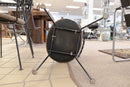 Mid Century Modern Umanoff Grenada Wrought Iron Dinette Patio Table & 4 Chairs