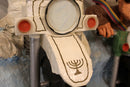 Contemporary Whimsical Mike Leaf The Messiah, Bob Dylan & The Rebbe Paper Mache