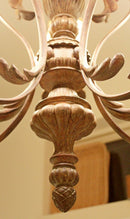 Schonbek Contemporary 5 Arm Light Fixture Chandelier