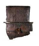 Sue Linburg Le Souvenir II Signed Modern Polychromed Bronze Hanging Wall Sculpt