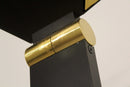 Mid Century Modern Torchiere F. Fabbian Floor Lamp Italian Architectural Brass