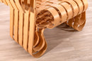 Knoll Frank Gehry Power Play Pair of Bentwood Armchairs and Matching Ottoman