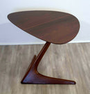 Vladimir Kagan Signed Cantilever Unicorn End Table