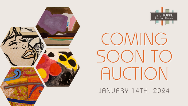 Modern American Painters & Designers Auction | January 14th, 2024