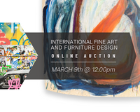 International Fine Art & Furniture Design Auction | March 9th, 2025