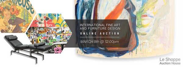 International Fine Art & Furniture Design Auction | March 9th, 2025