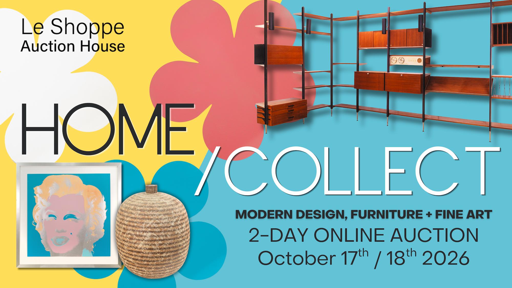 HOME + COLLECT: Art, Design + Interiors | October 17th–18th, 2026