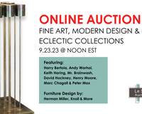 Iconic 20th Century Art & Design Auction | September 23rd, 2023