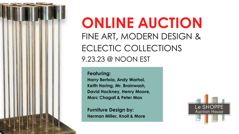 Iconic 20th Century Art & Design Auction | September 23rd, 2023