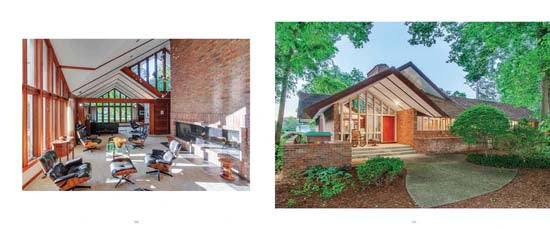 Contemporary Michigan: Iconic Houses at the Epicenter of Modernism Hardcover Book by Peter Forguson