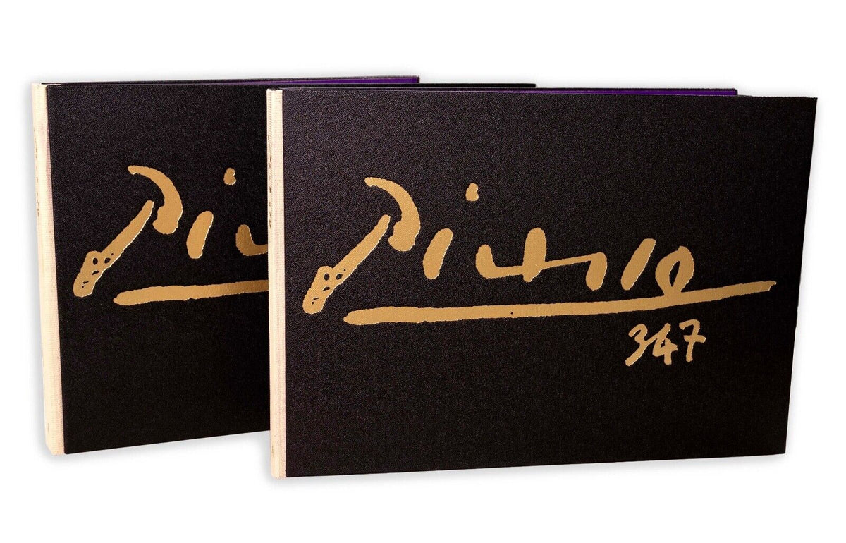 PICASSO 347シリーズ　画集 Pablo Picasso 347 Series Volume I & II Books in Clamshell