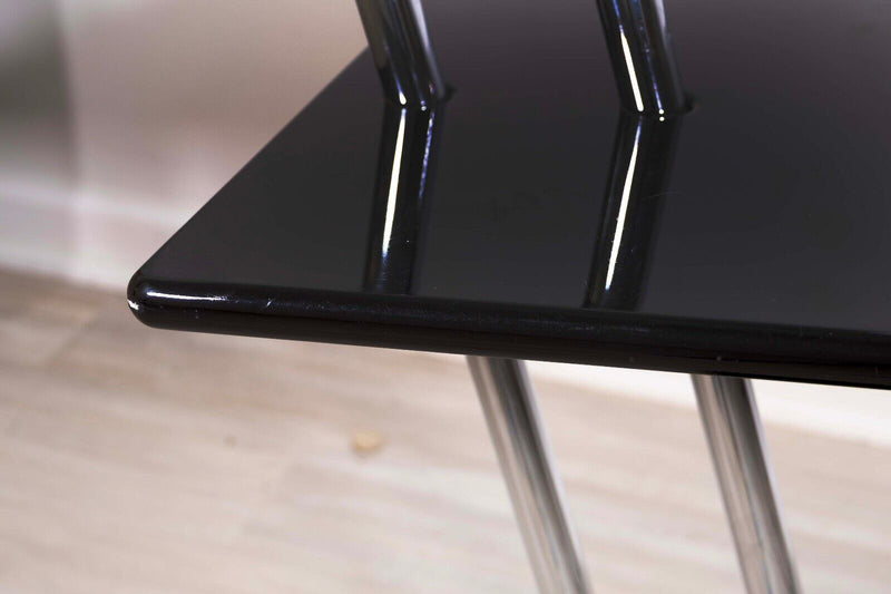 Eileen Gray for Vereinigte Werkstätten E-97 Metal & Laminate Side End Table