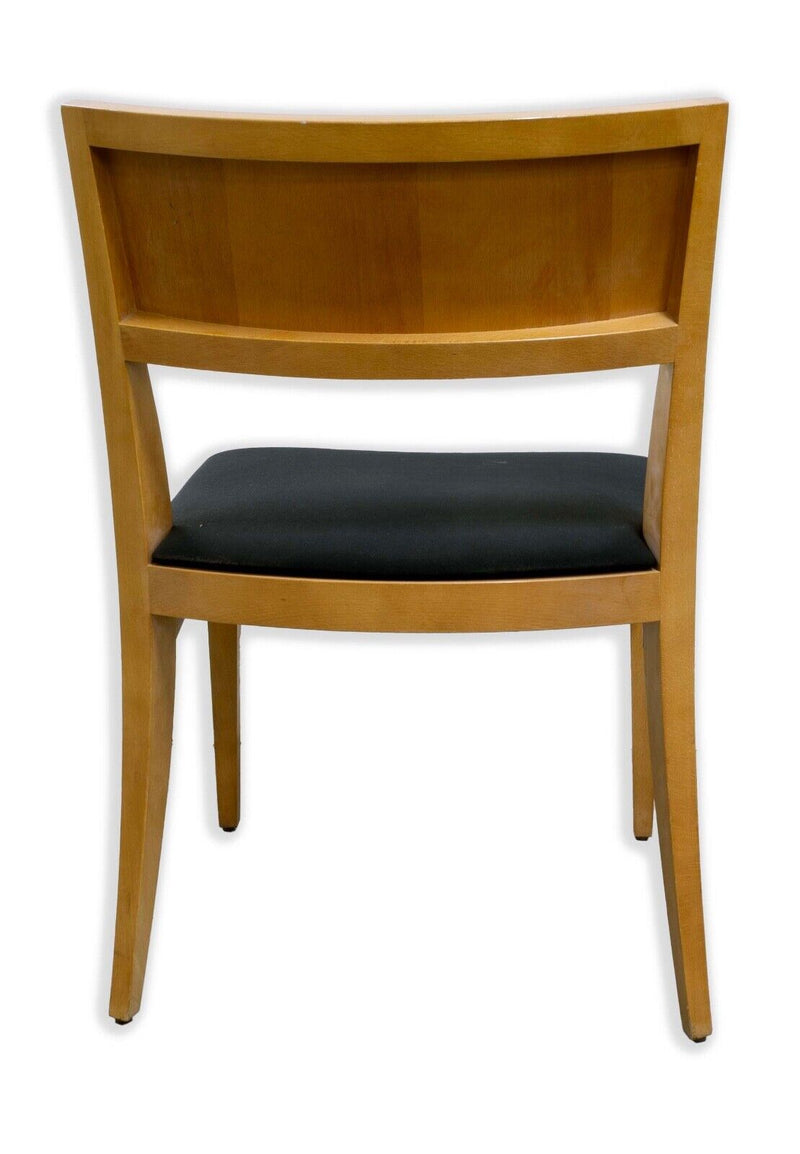 Jonathan Crinion for Knoll Wood Side Chair Made in Slovenia 1999 Mid Century Mod