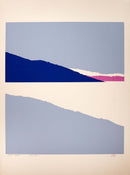 Richard Kozlow Superior Signed Modernist Serigraph Artist Proof Unframed 1980s