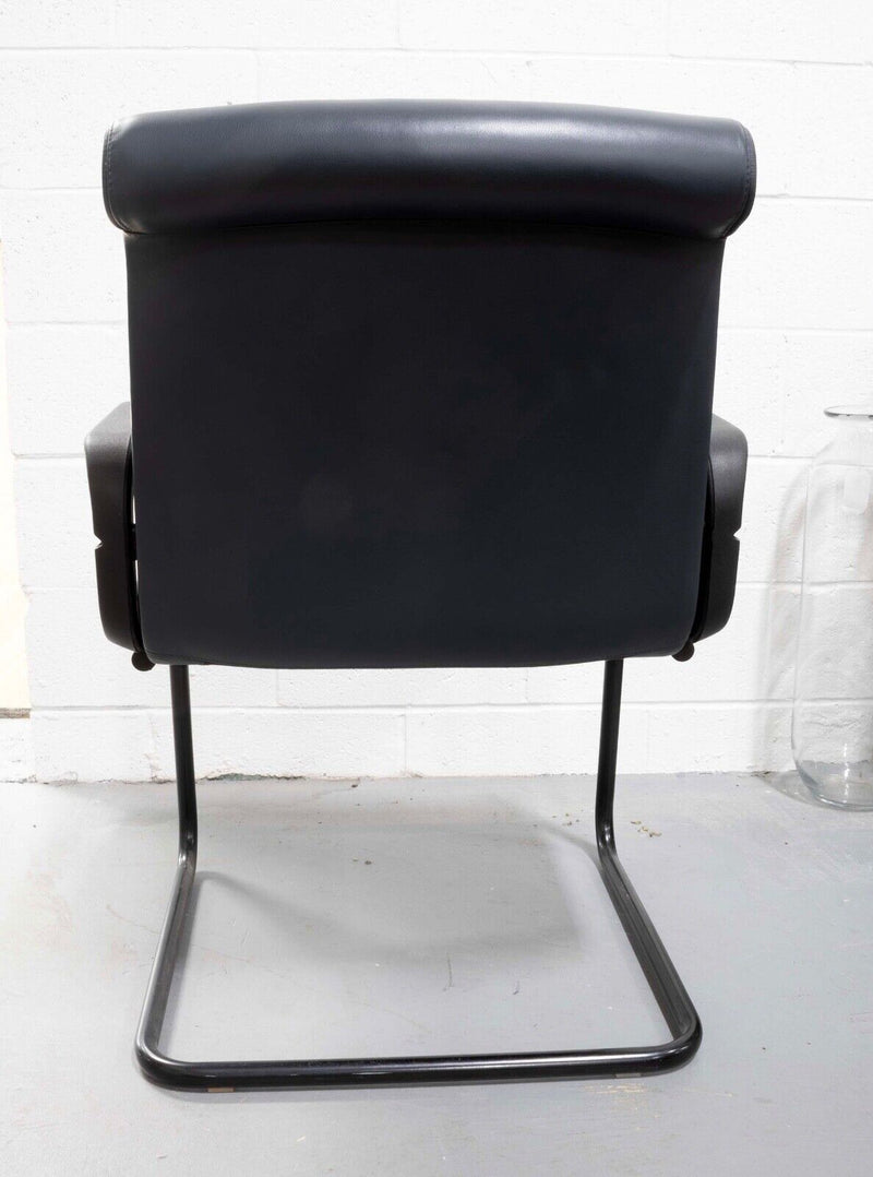 Pair of Richard Sapper for Knoll Navy Executive Office Chairs