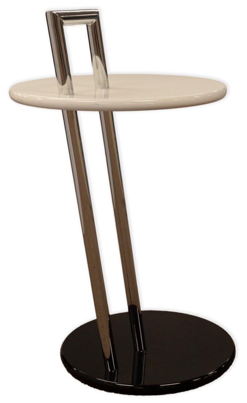 Eileen Gray for Vereinigte Werkstätten E-97 Metal and Laminate Side End Table