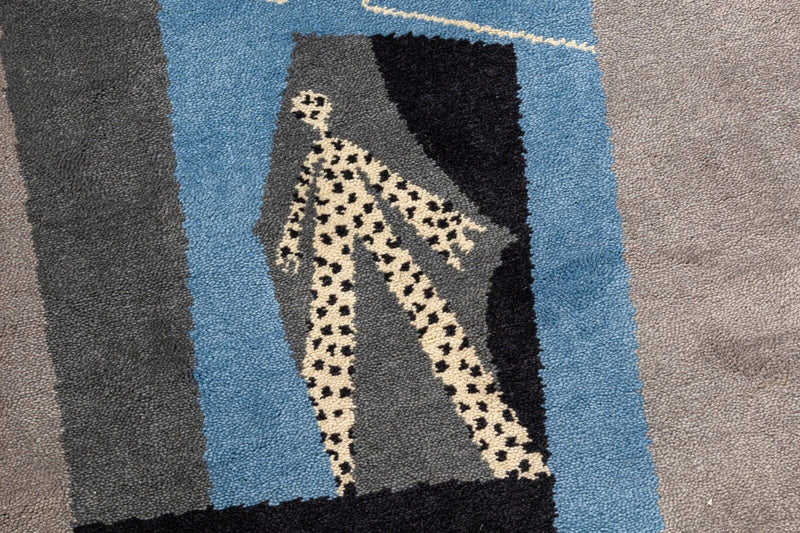 Pablo Picasso Harlequin & Woman Modern Wool Rug Carpet Tapestry 132/500 by Desso