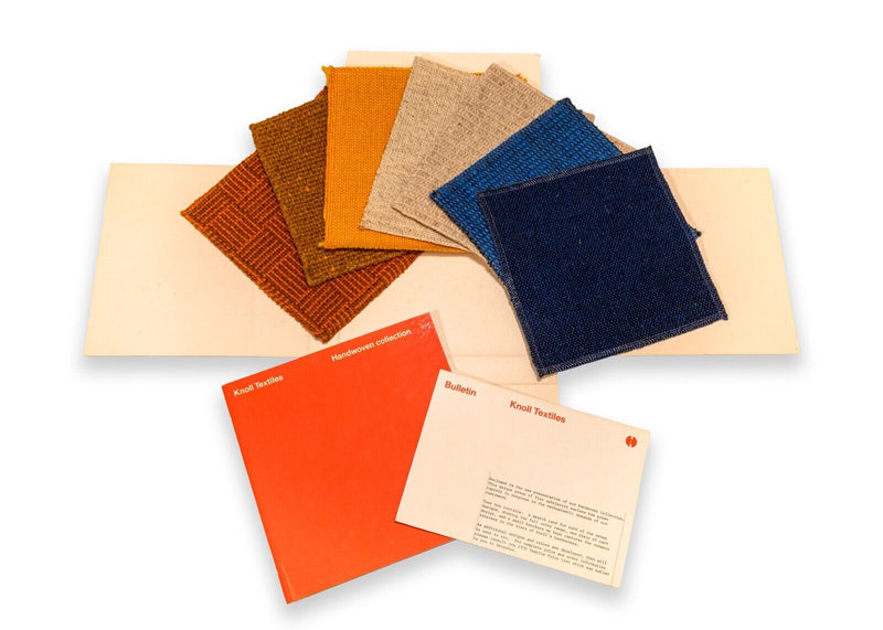 Knoll Textiles by Vignelli Presentation Handwoven Collection Swatches & Samples