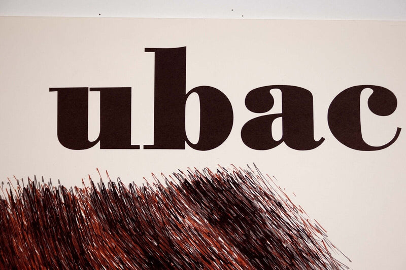 Raoul Ubac Galerie Maeght Vintage Lithographic Exhibition Poster Unframed 1970s