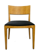 Jonathan Crinion for Knoll Wood Side Chair Made in Slovenia 1999 Mid Century Mod