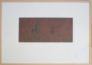 Takeshi Takahara Surfing the Reverberation II Signed Intaglio & Woodcut