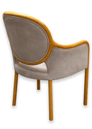 Set of 6 Ward Bennett for Brickel Associates 1980s Wood & Leather Dining Chairs