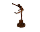 Claire Jeanne Roberte Colinet The Juggler Pen Holder Art Deco Bronze Nude Sculpt