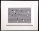Yaacov Agam Double Metamorphosis V Signed Op Art Lithograph HC 9/9 Framed 1970s
