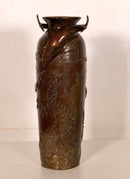 Joseph Quillian Mystic Encounter Signed Contemporary Studio Bronze Sculpture
