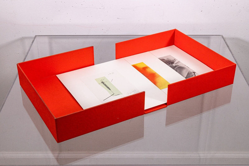 Claes Oldenburg Notes in Hand Signed Modern Offset Lithograph in Clamshell Box