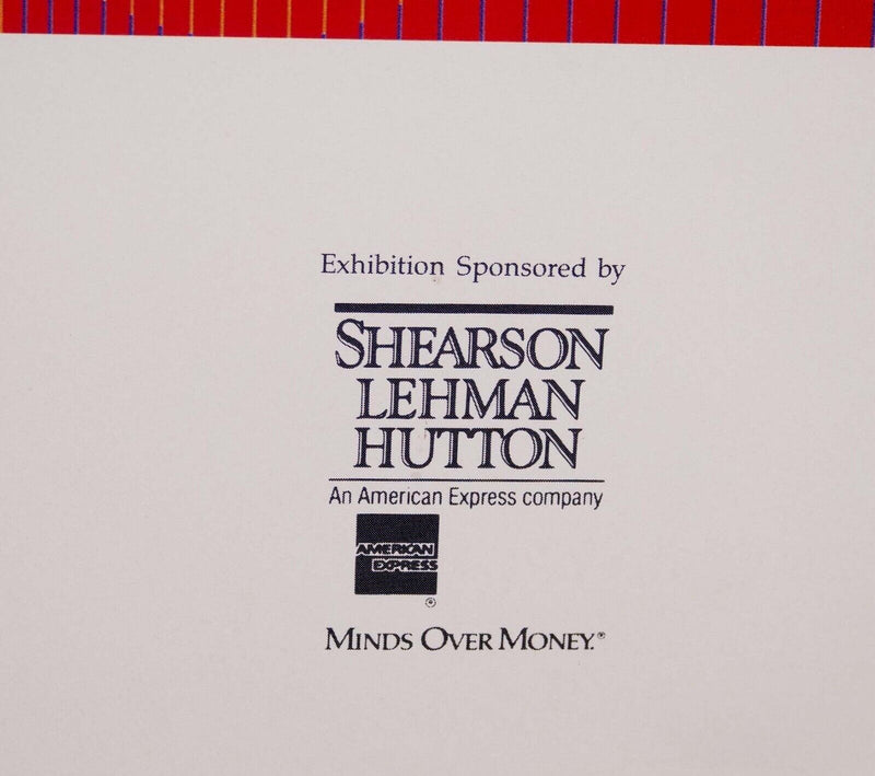 Julian Stanczak Boca Raton Museum of Art Lithographic Exhibition Poster Unframed