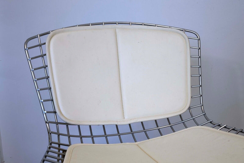 Bertoia for Knoll Diamond Bar Stool with Padding Mid Century Modern