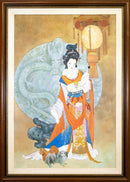 Hua Sanchuan A Night Banquet Contemporary Figurative Asian Acrylic Painting on C